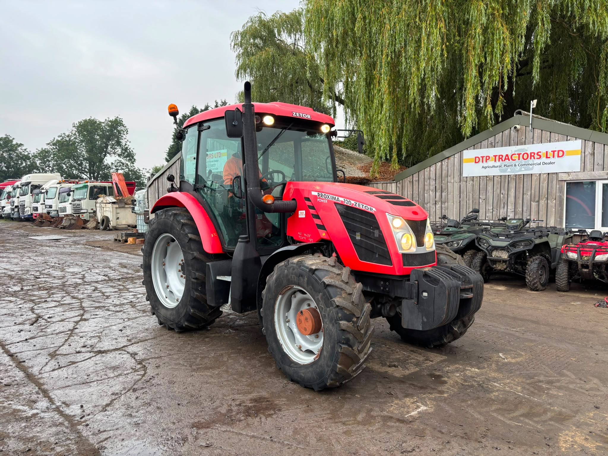 ZETOR PROXIMA POWER 120 YEAR 2016 4x4 TRACTOR