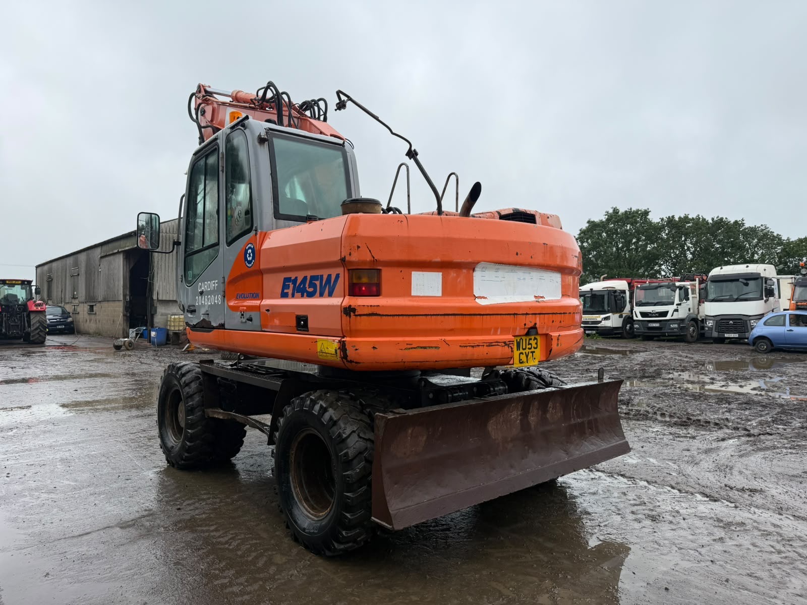 FIAT KOBELCO E145W RUBBER DUCK EXCAVATOR - Image 13