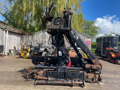 HIAB 085 DOUBLE PUSH OUT HIAB CRANE