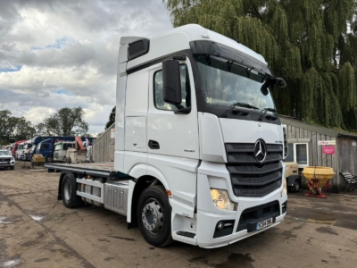 MERCEDES ACTROS 1836 FLATBED LORRY