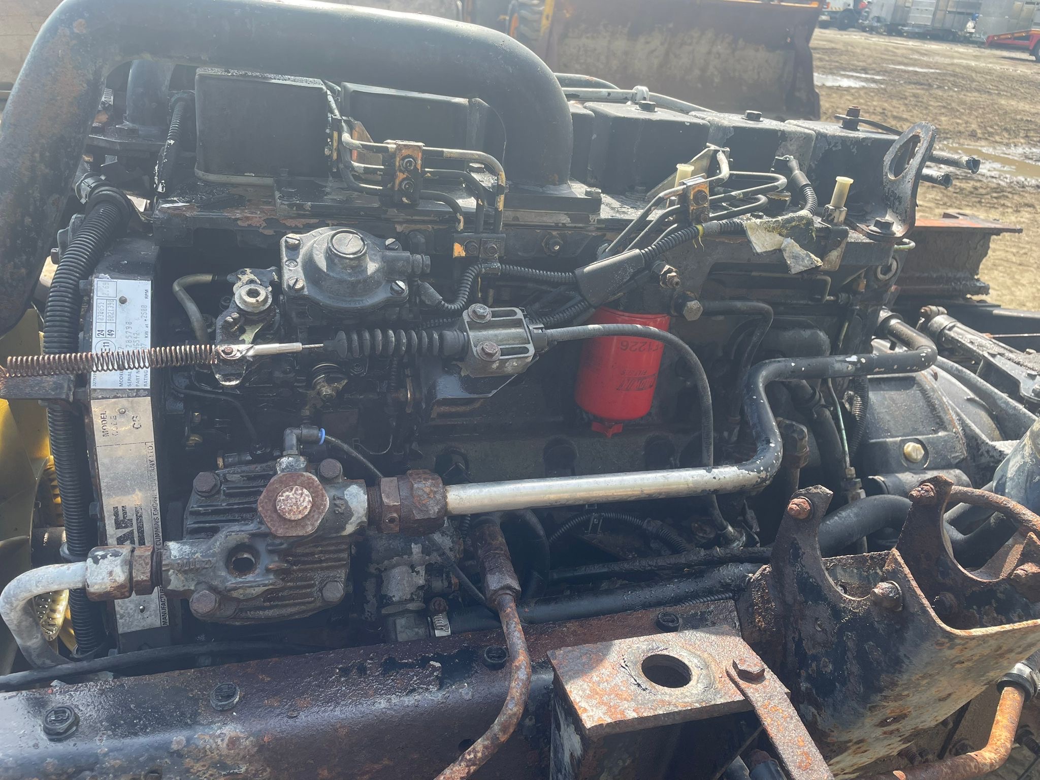 CUMMINS BT 6 CYLINDER TURBO ENGINE & GEARBOX - Image 6