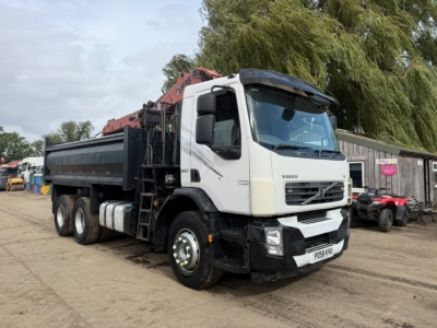 VOLVO FM410 8 WHEEL TIPPER LORRY