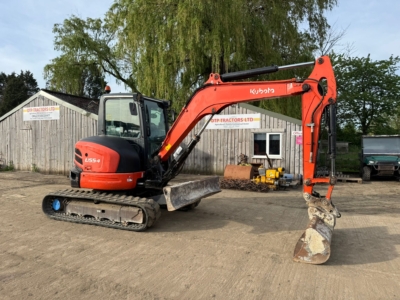 KUBOTA U55.4 EXCAVATOR YEAR 2010