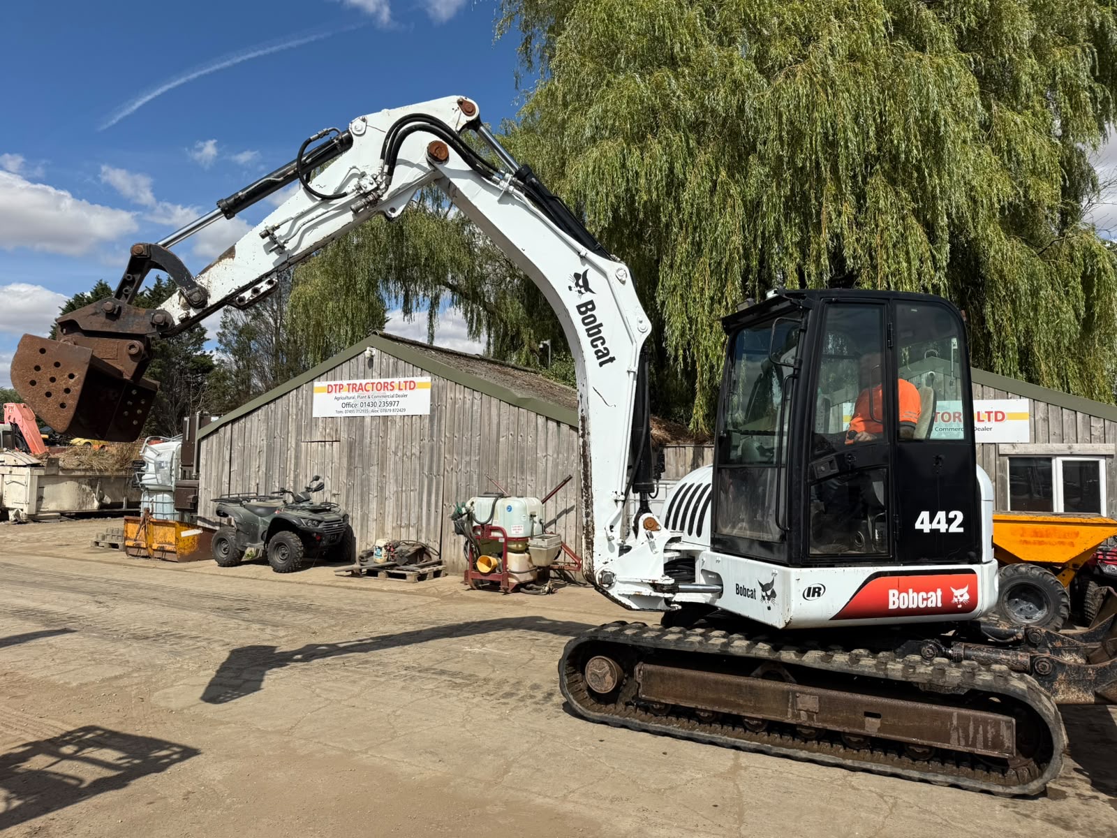 BOBCAT 442 7.5 TON EXCAVATOR - Image 11