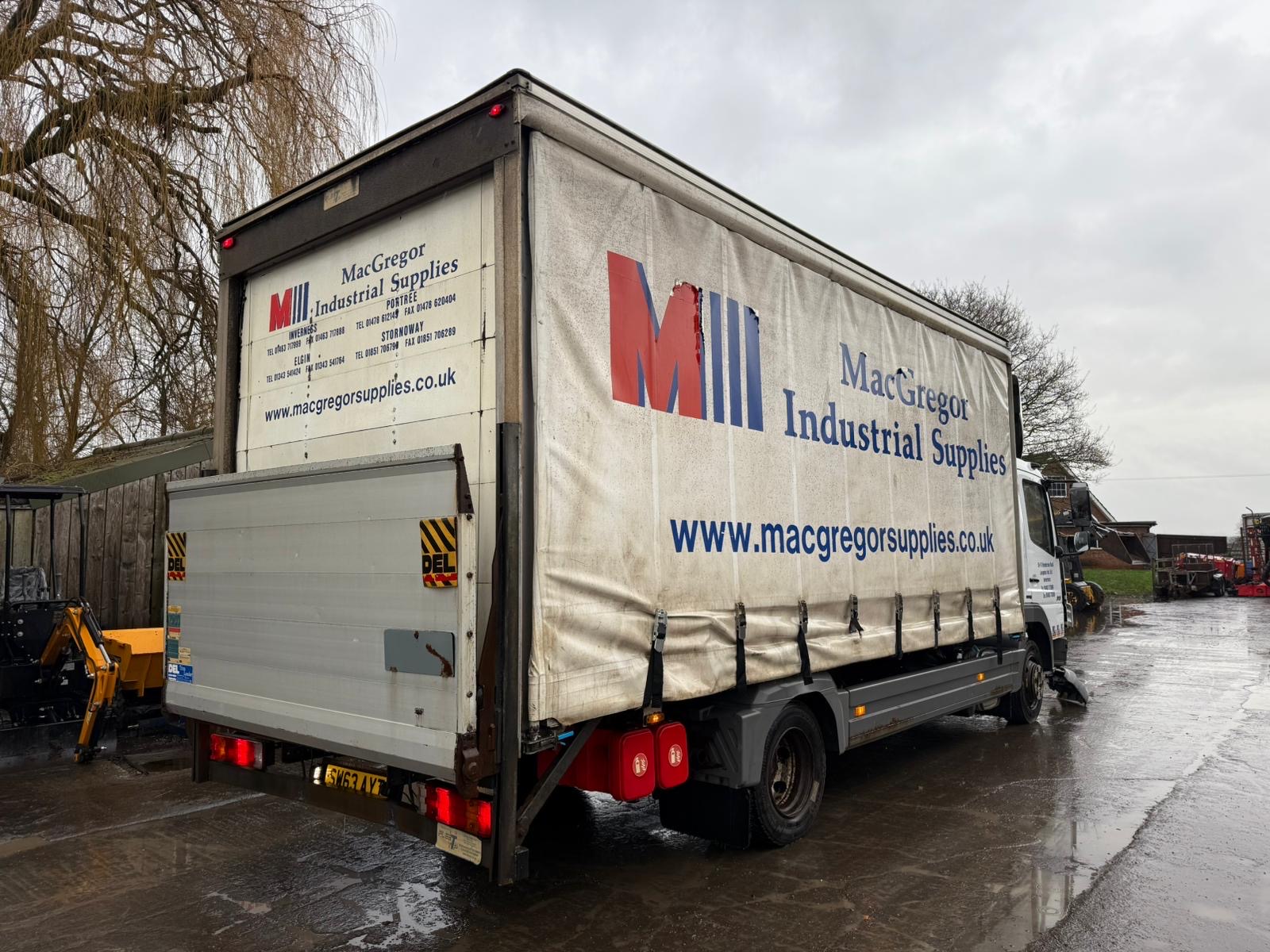 MERCEDES ATEGO 818 CURTAIN SIDER LORRY - Image 11