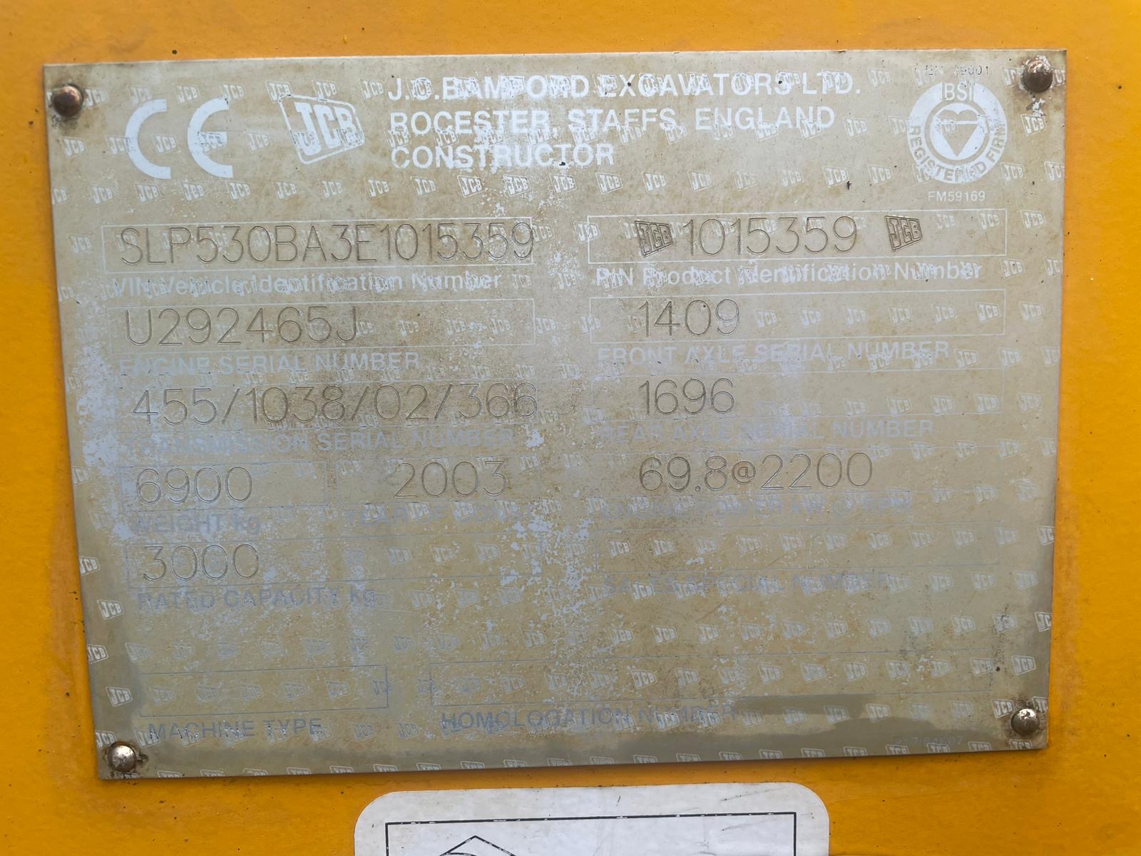 JCB 530.70 AGRI FARM TELEHANDLER - Image 12