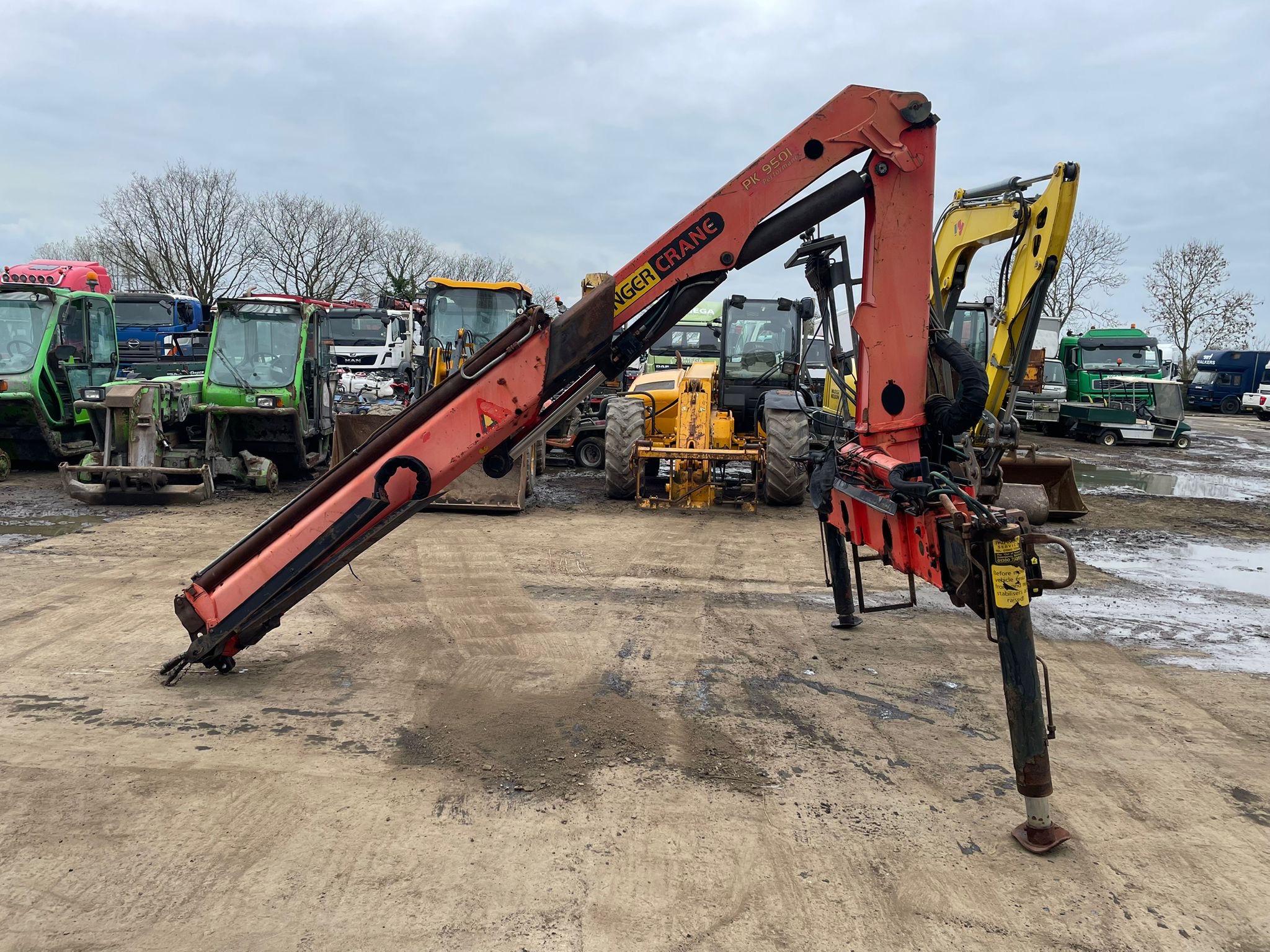 PALFINGER PK9501 HIAB CRANE - Image 3