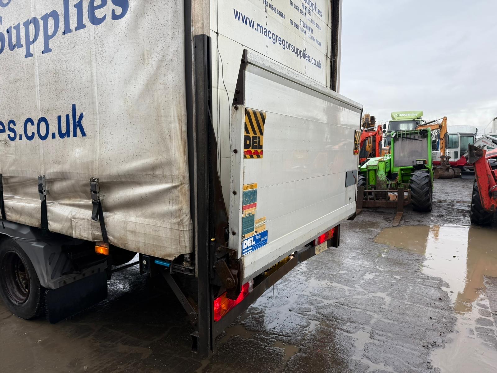 MERCEDES ATEGO 818 CURTAIN SIDER LORRY - Image 8