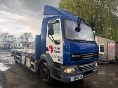 DAF LF 55.220 15 TON FLATBED LORRY