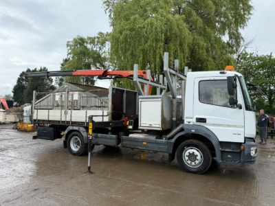 MERCEDES ATEGO 1518 15 TON CRANE LORRY