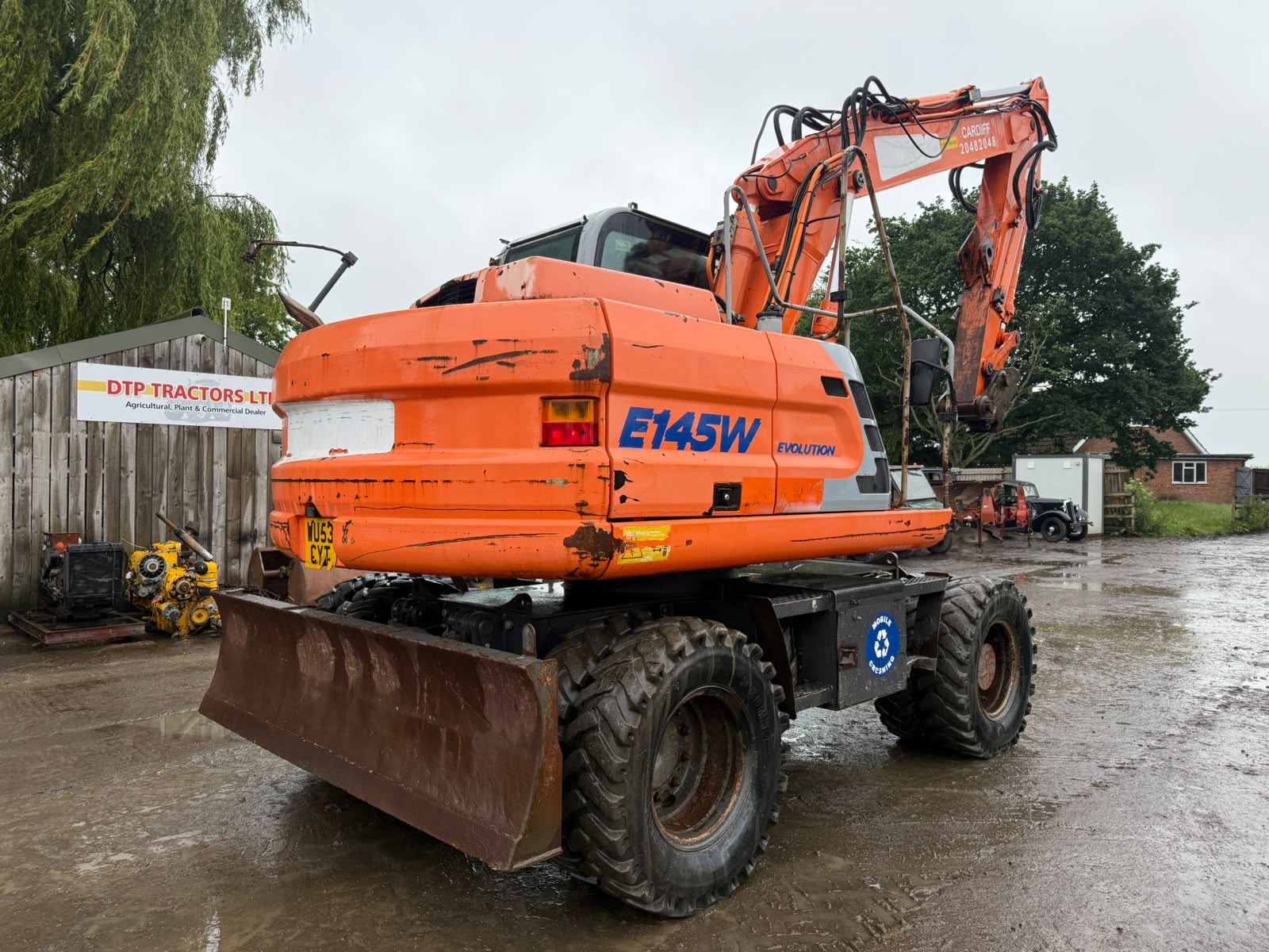 FIAT KOBELCO E145W RUBBER DUCK EXCAVATOR - Image 17