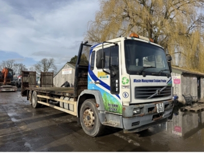 VOLVO FL6 220 BEAVERTAIL PLANT LORRY