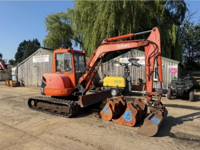 KUBOTA KX 161- 3 5.5 TON MINI DIGGER EXCAVATOR