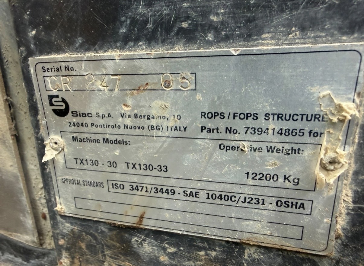 CASE TX130.33 TURBO JACKLEG TELEHANDLER - Image 7