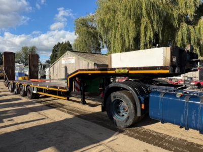 NOOTBOOM 4 AXLE LOW LOADER TRAILER