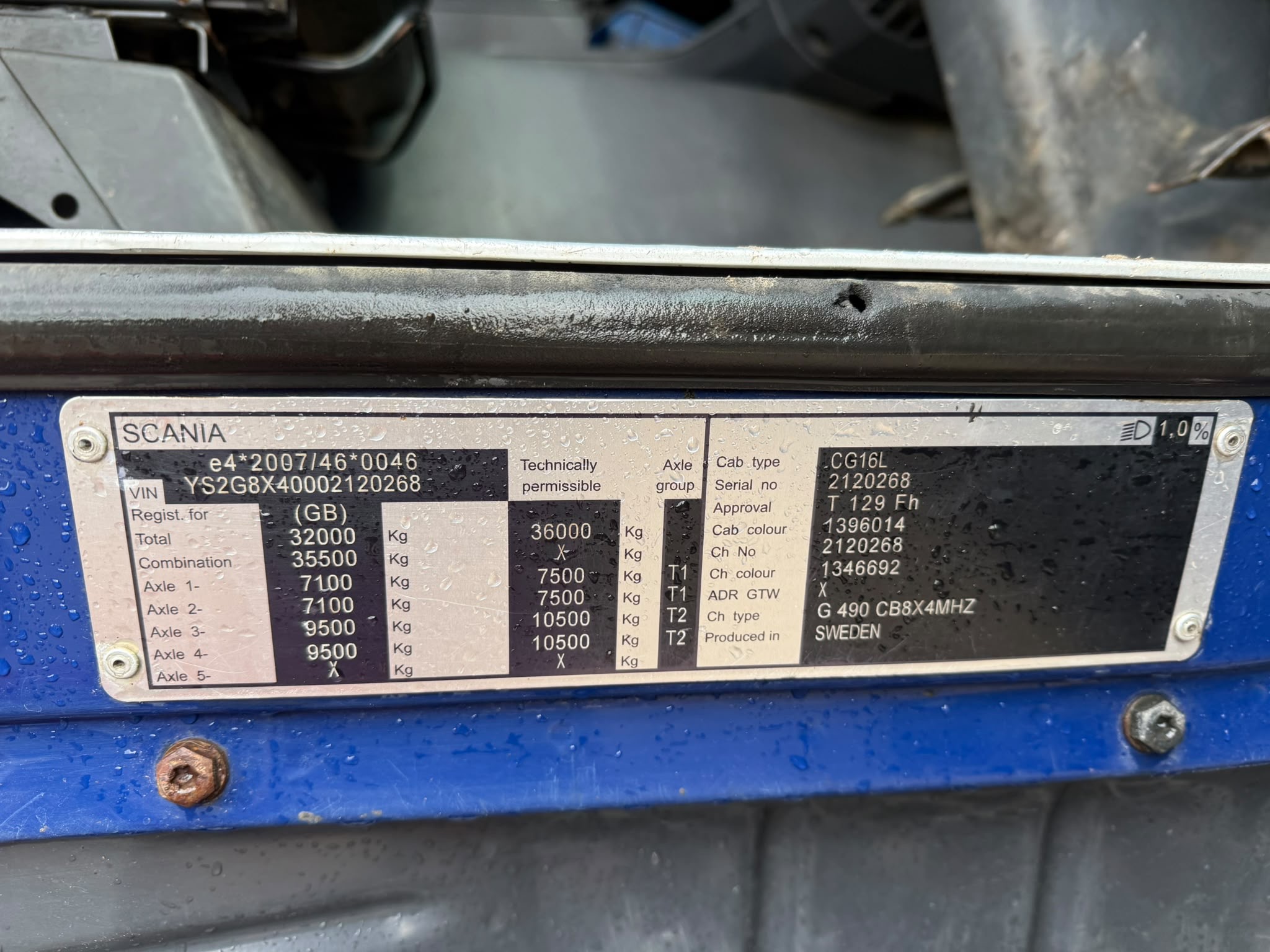 SCANIA G490 TIPPER LORRY - Image 7