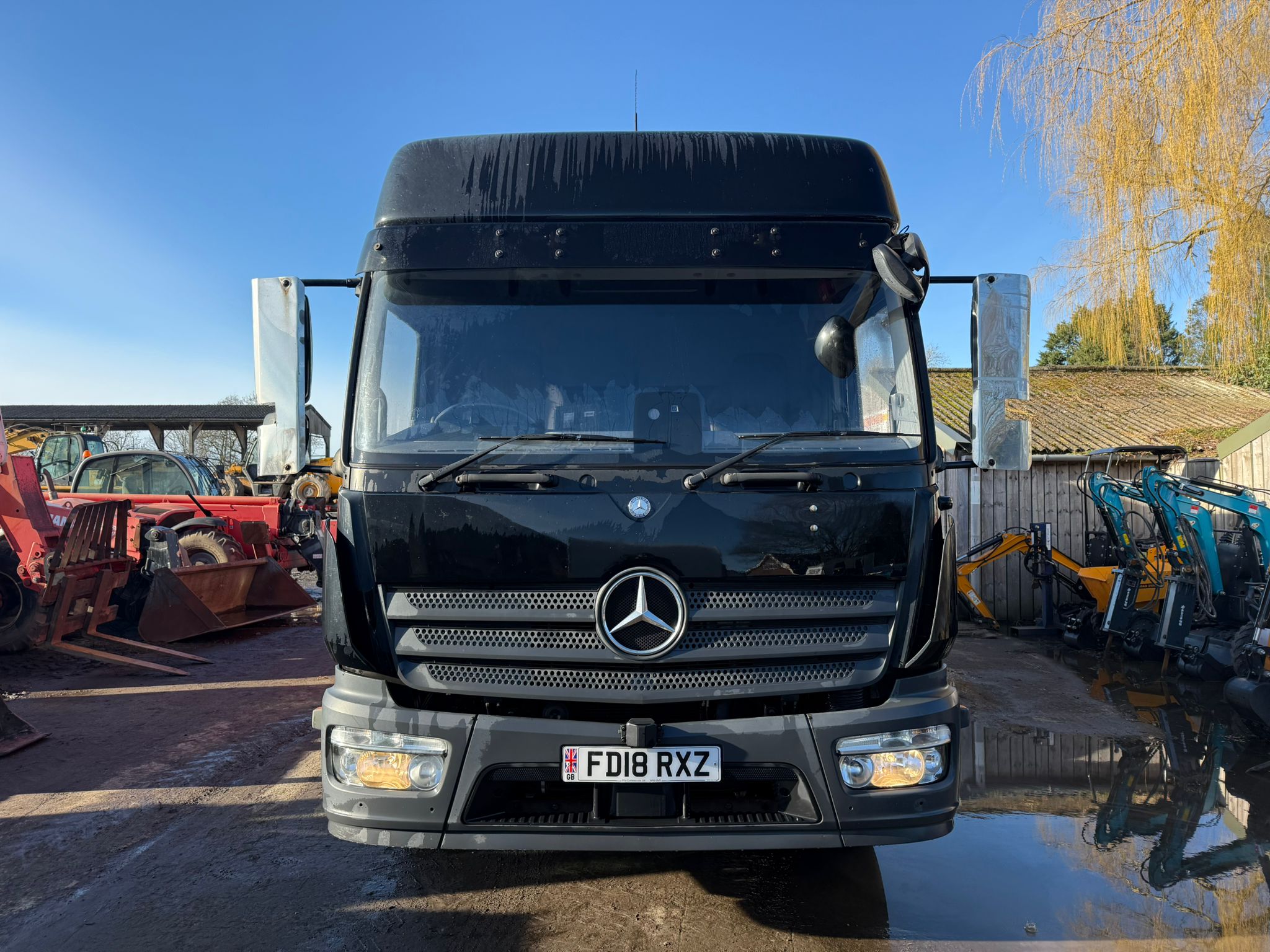 MERCEDES 1518 LIVESTOCK CATTLE LORRY - Image 3