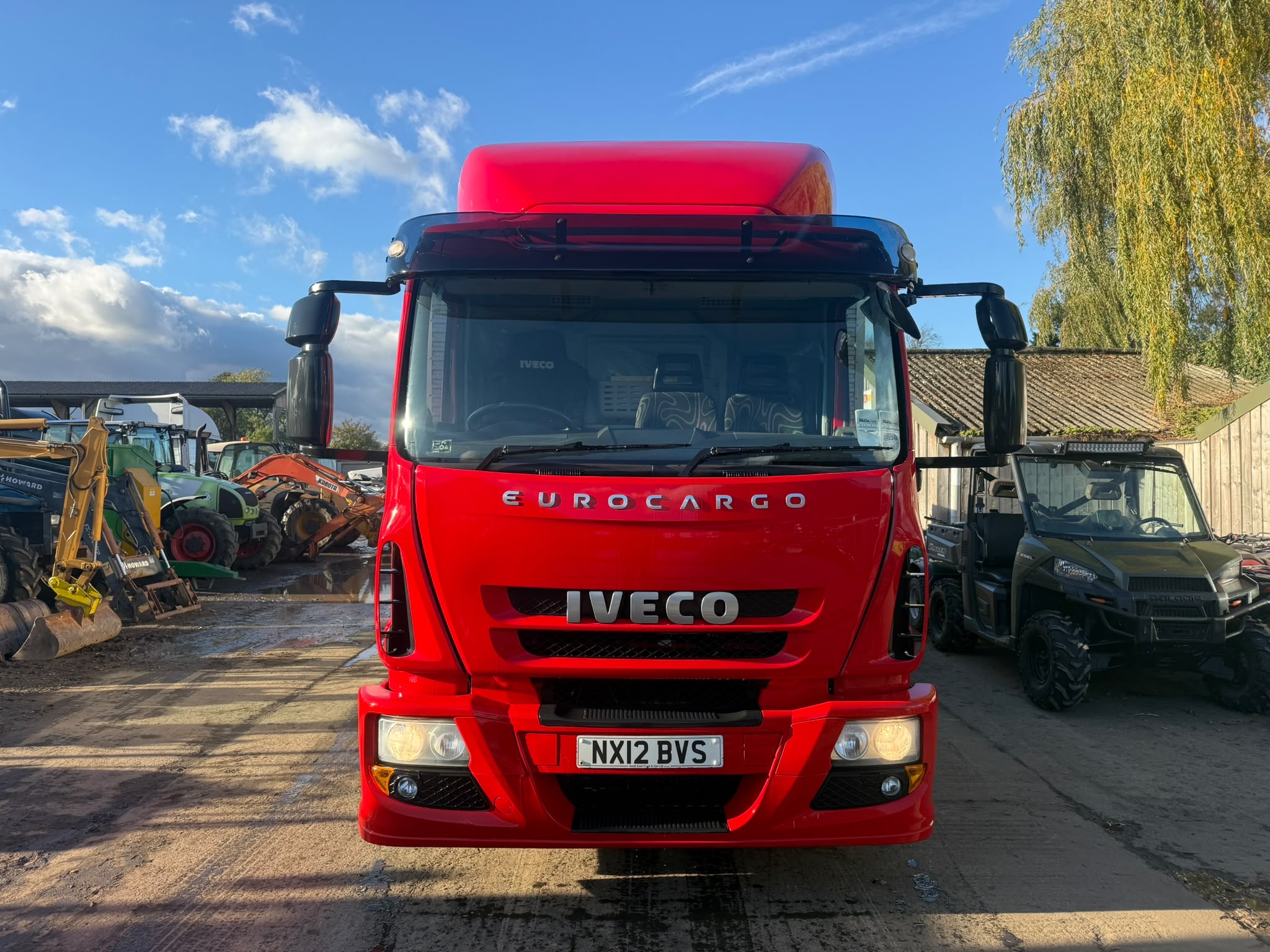 IVECO EUROCARGO 120E22 FLATBED LORRY - Image 3