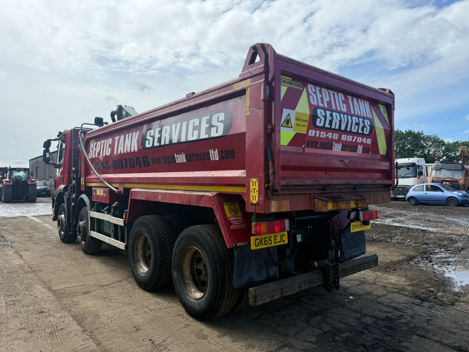 IVECO 340 8 WHEEL TIPPER GRAB LORRY - Image 10