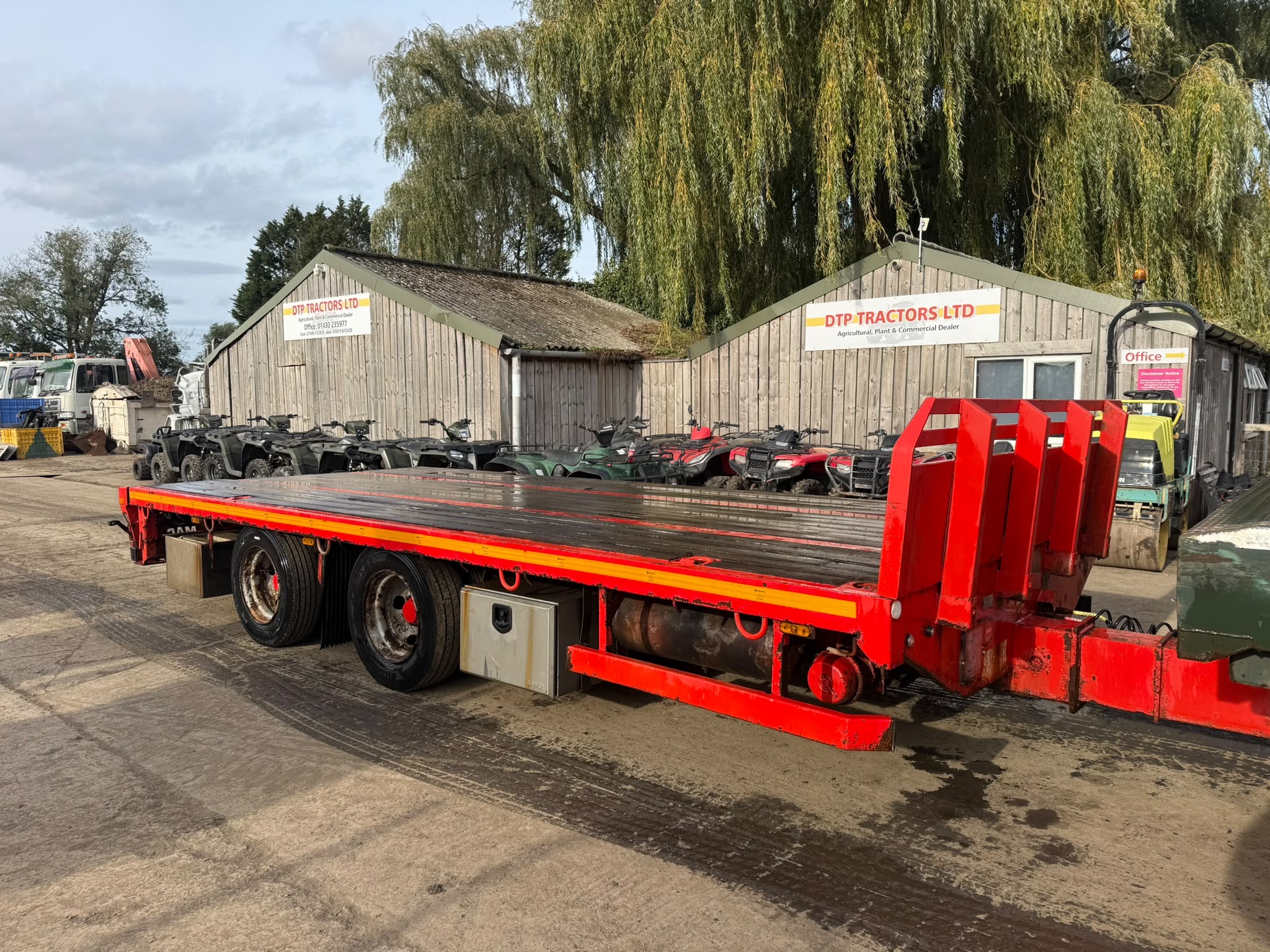 MAX MCCAULEY LOW LOADER DRAG TRAILER